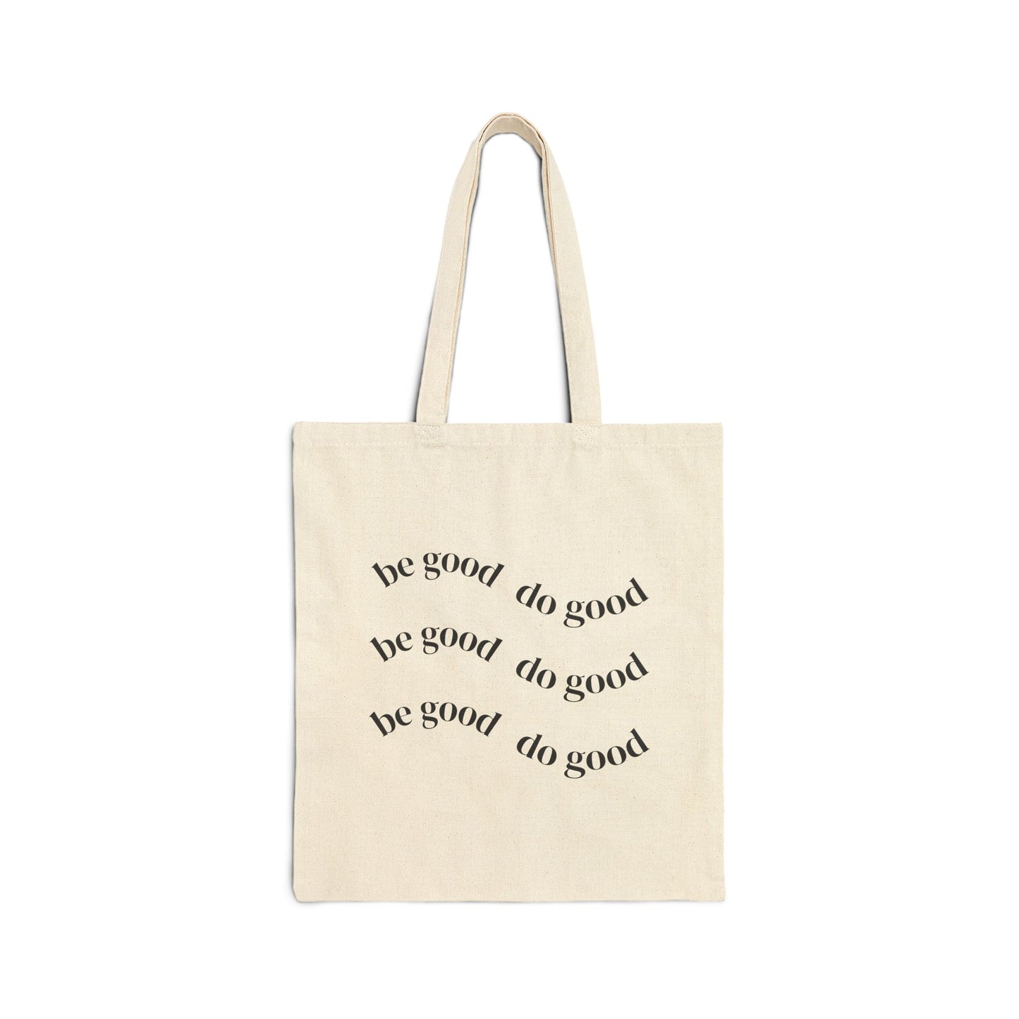 Cotton Canvas Tote Bag
