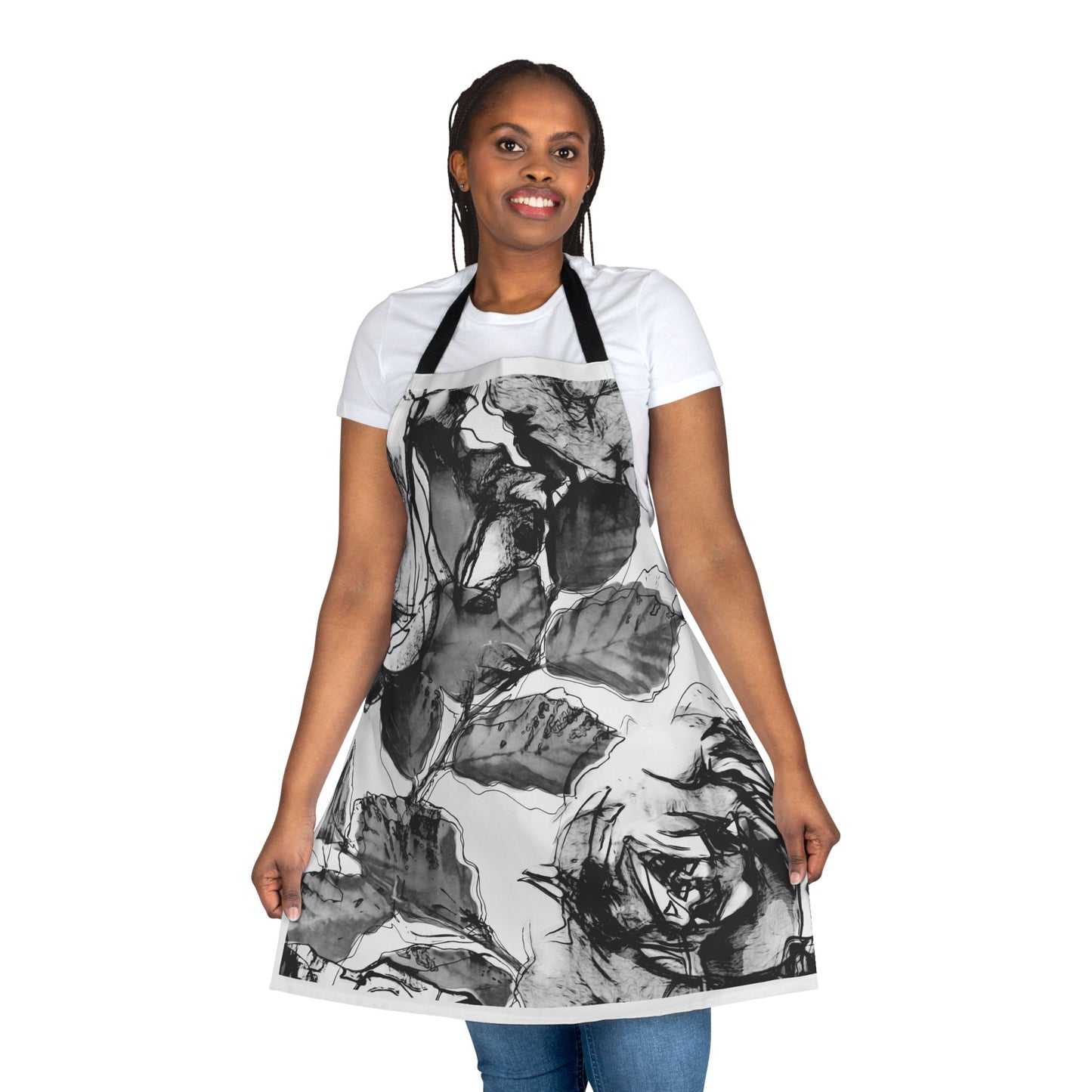 Apron, 5-Color Straps (AOP)