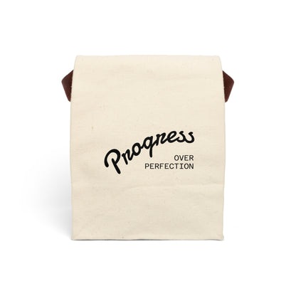 Canvas Lunch Bag With Strap
