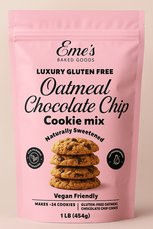 12-Pack Case

Luxury Gluten-Free Oatmeal Chocolate Chip Cookie Mix 12 Pack Case MOQ 100 Wholesale Only
