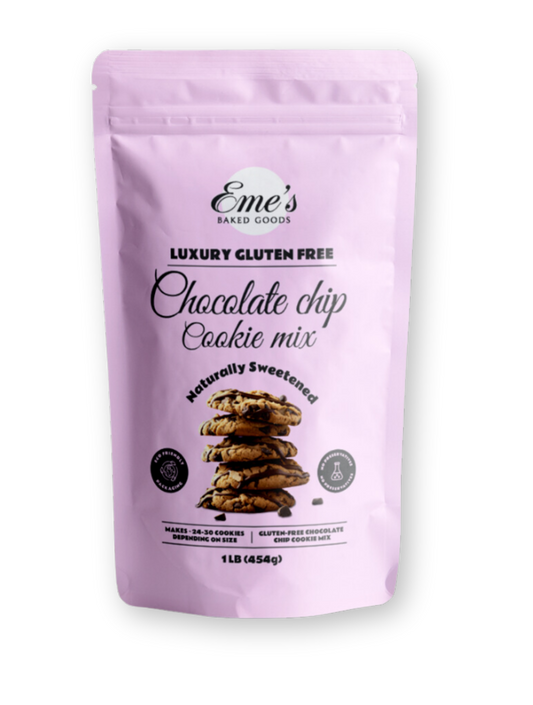 12-Pack Case

Luxury Gluten-Free Chocolate Chip Cookie Mix 12 Pack Case MOQ 100 Wholesale  Wholesale Bundle Only