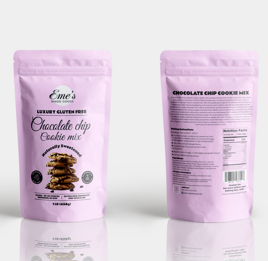 Luxury Gluten-Free Chocolate Chip Cookie Baking Mix