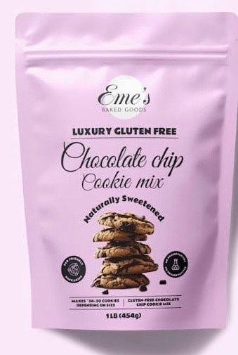 Luxury Gluten-Free Baking Mix Trio Gluten Free Chocolate Chip Cookie Mix, Gluten Free Brownie Mix & Gluten Free Chocolate Chip Oatmeal 3 Unit Wholesale Bundle Only MOQ 100 Wholesale Only